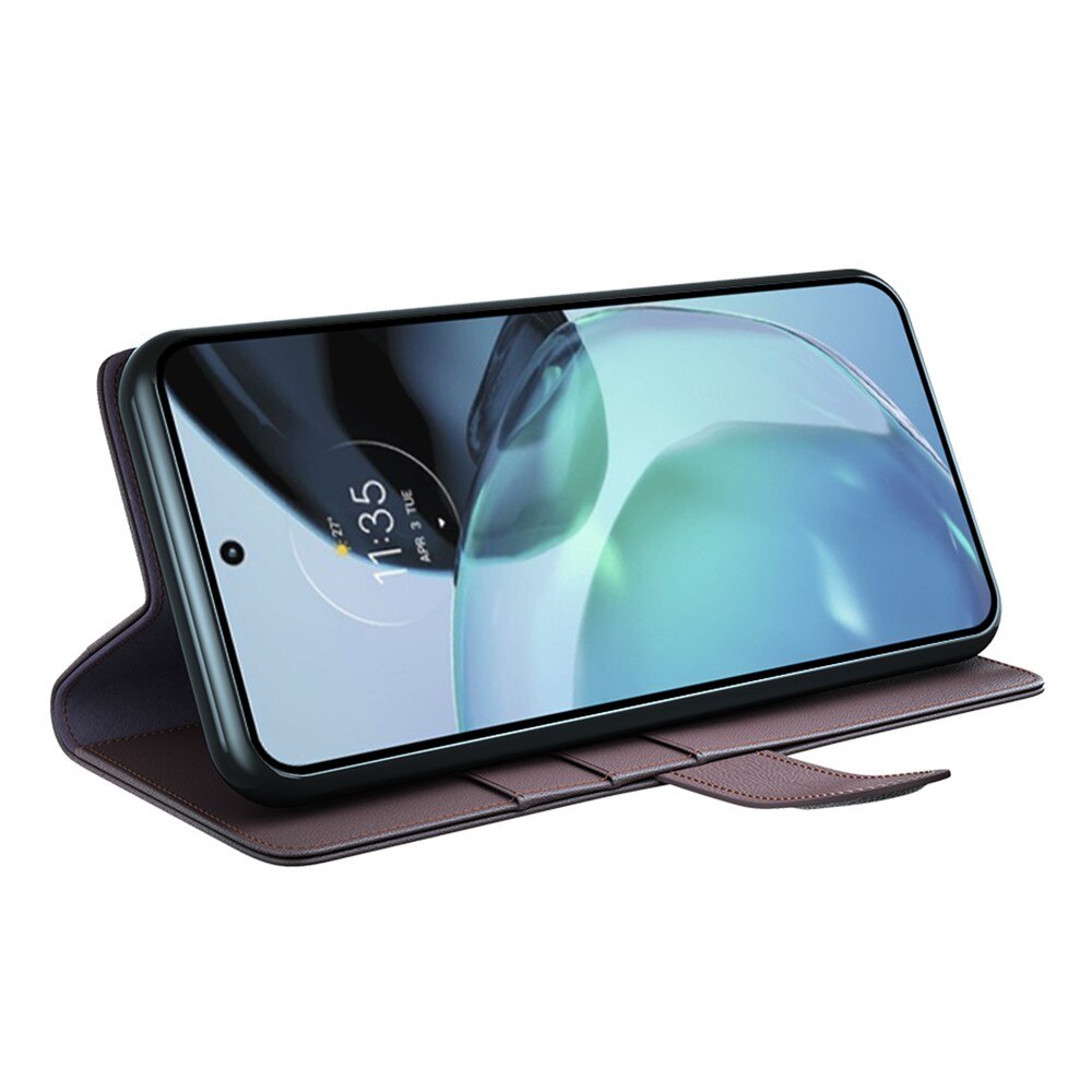 Étui en cuir veritable Google Pixel 7a, Marron