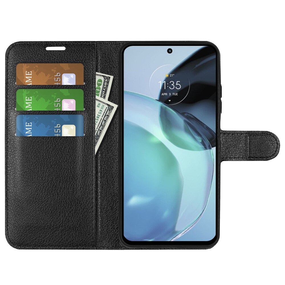Coque portefeuille Google Pixel 7a, Noir