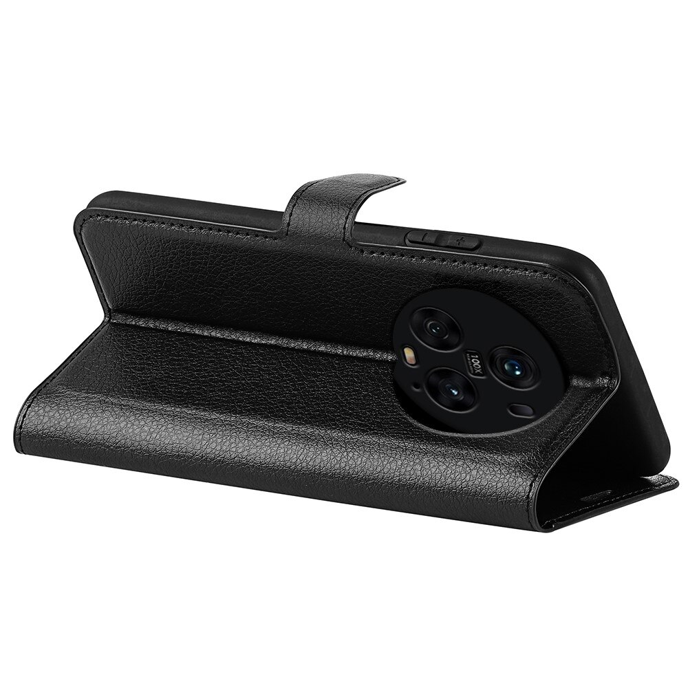 Coque portefeuille Honor Magic5 Pro, Noir