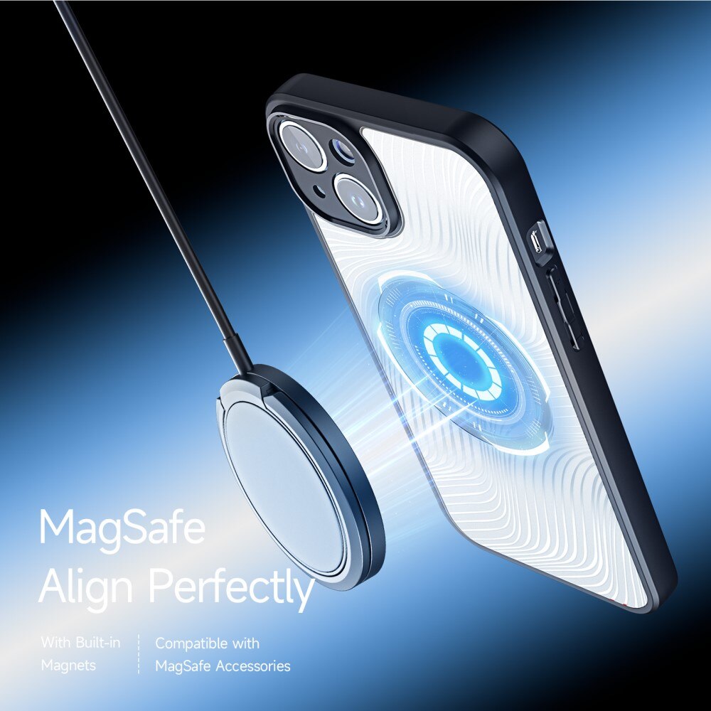 Aimo Series MagSafe Coque iPhone 14 transparent