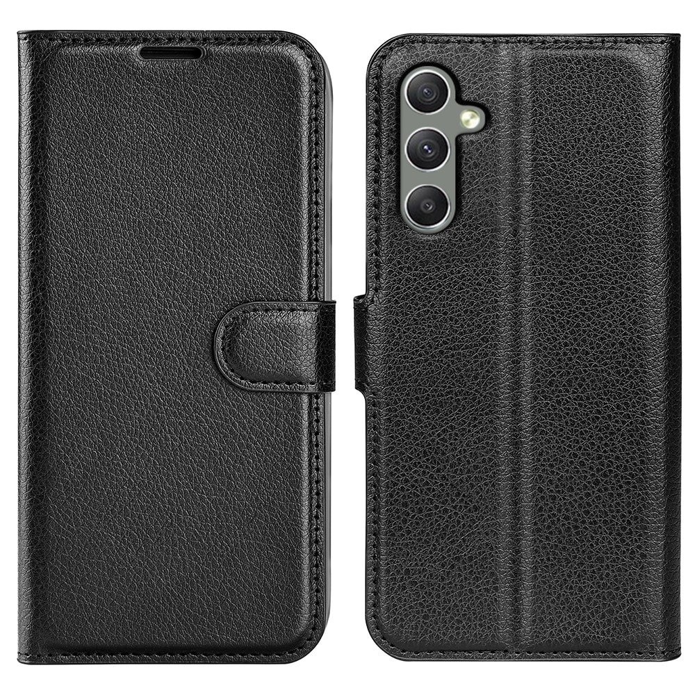 Coque portefeuille Samsung Galaxy A24, Noir