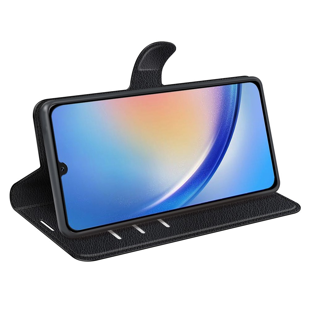 Coque portefeuille Samsung Galaxy A24, Noir