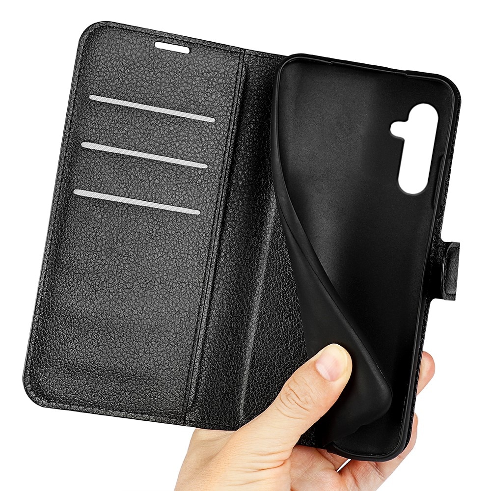 Coque portefeuille Samsung Galaxy A24, Noir