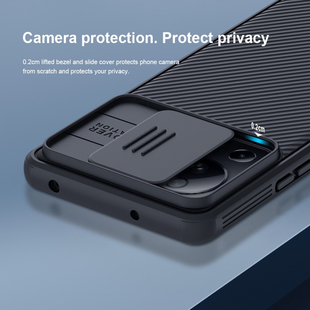 Coque CamShield Xiaomi 13 Lite, Noir