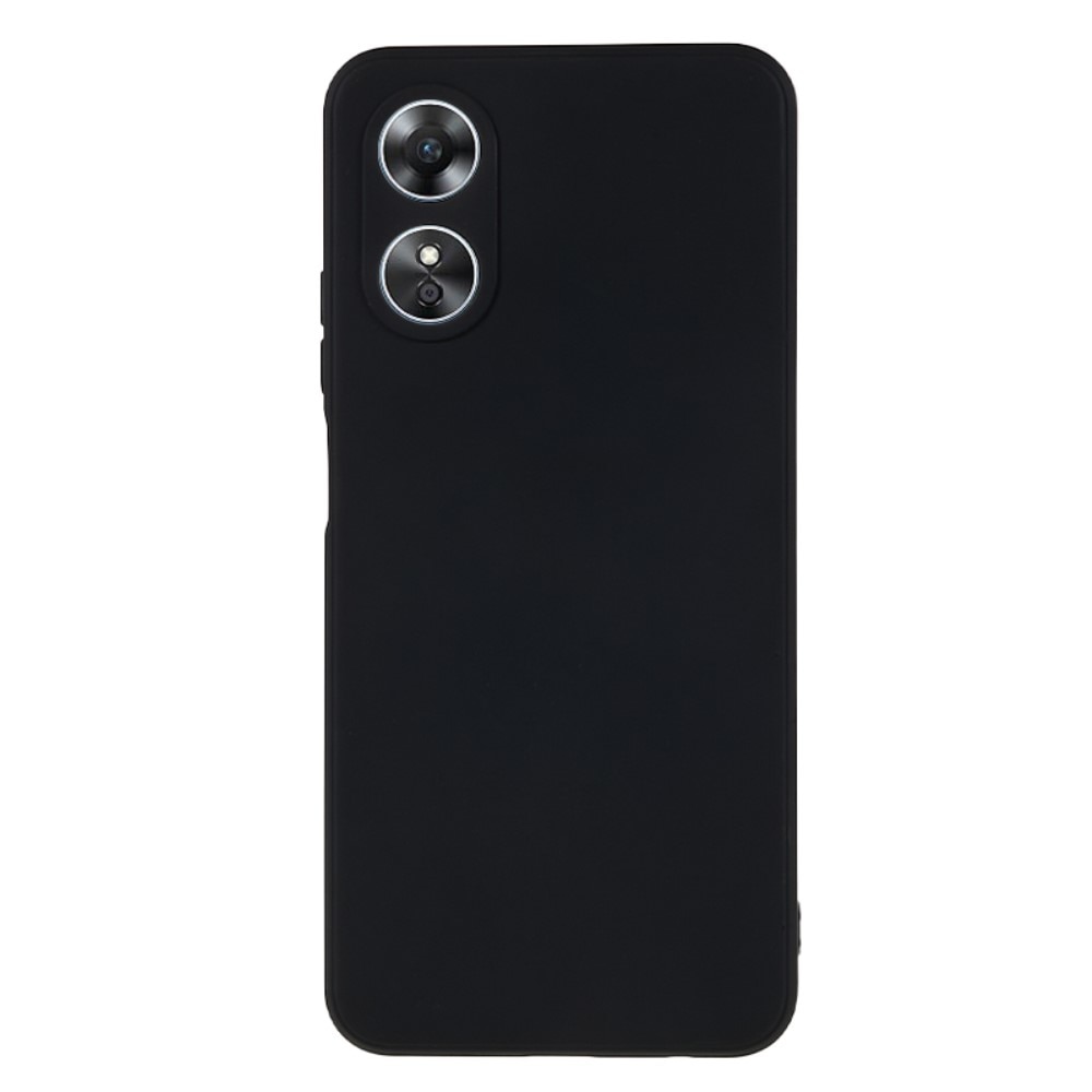 Coque TPU Oppo A17, noir