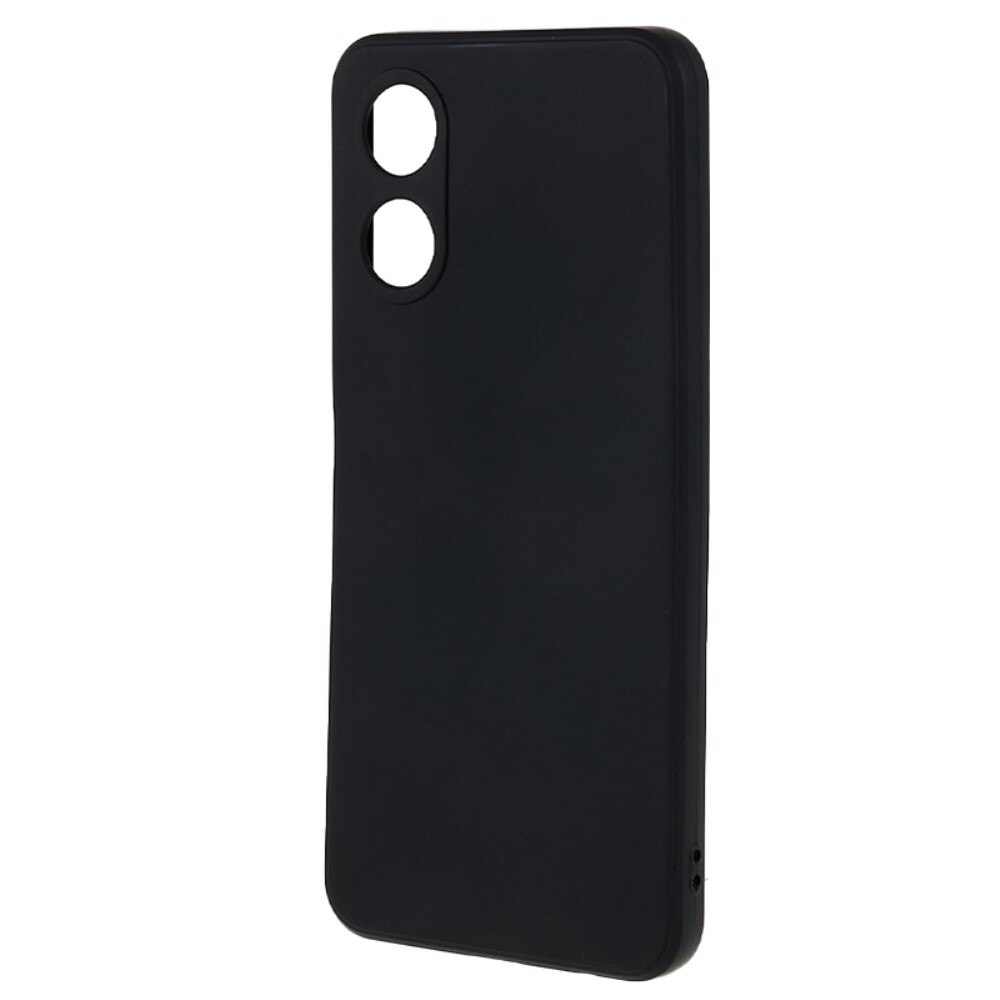 Coque TPU Oppo A17, noir