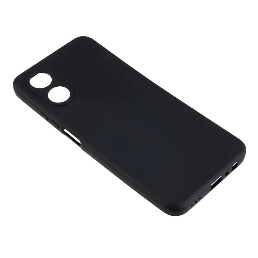 Coque TPU Oppo A17, noir