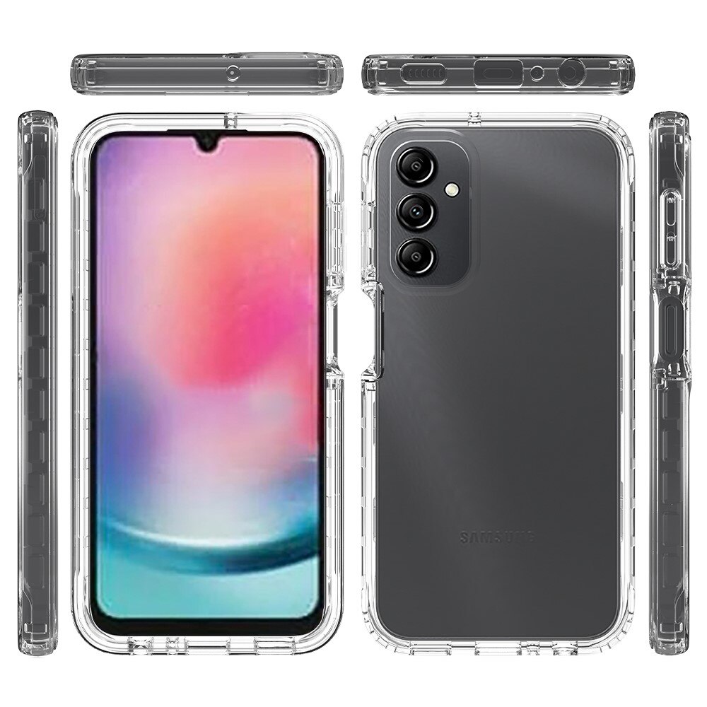 Coque Full Protection Samsung Galaxy A24, Transparent