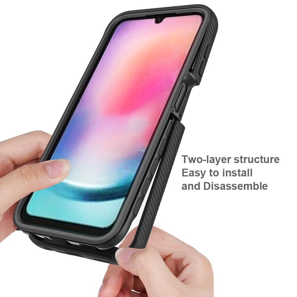 Coque Full Protection Samsung Galaxy A24, Noir