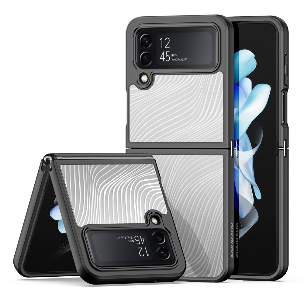 Aimo Series Coque Samsung Galaxy Z Flip 4 transparent