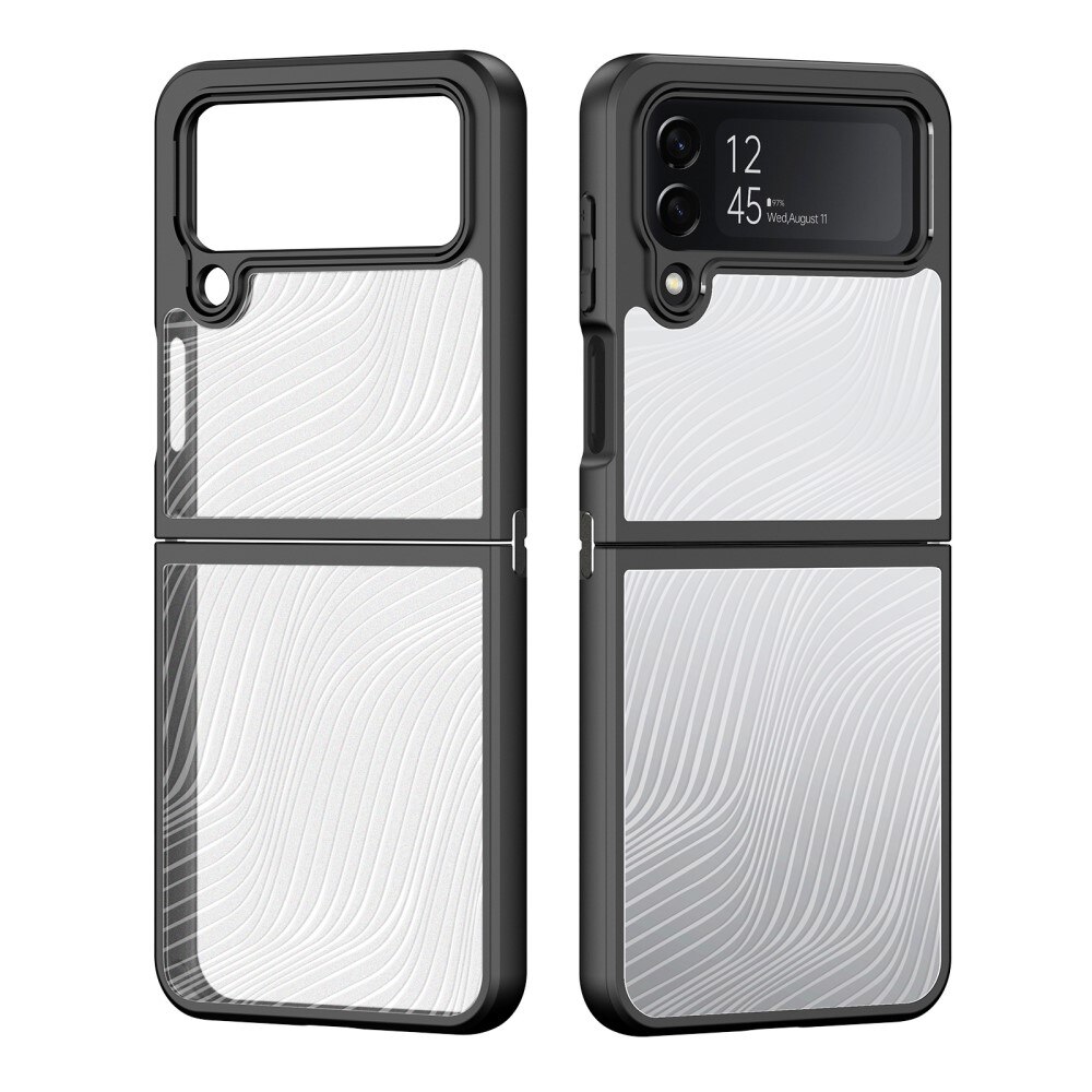 Aimo Series Coque Samsung Galaxy Z Flip 4 transparent