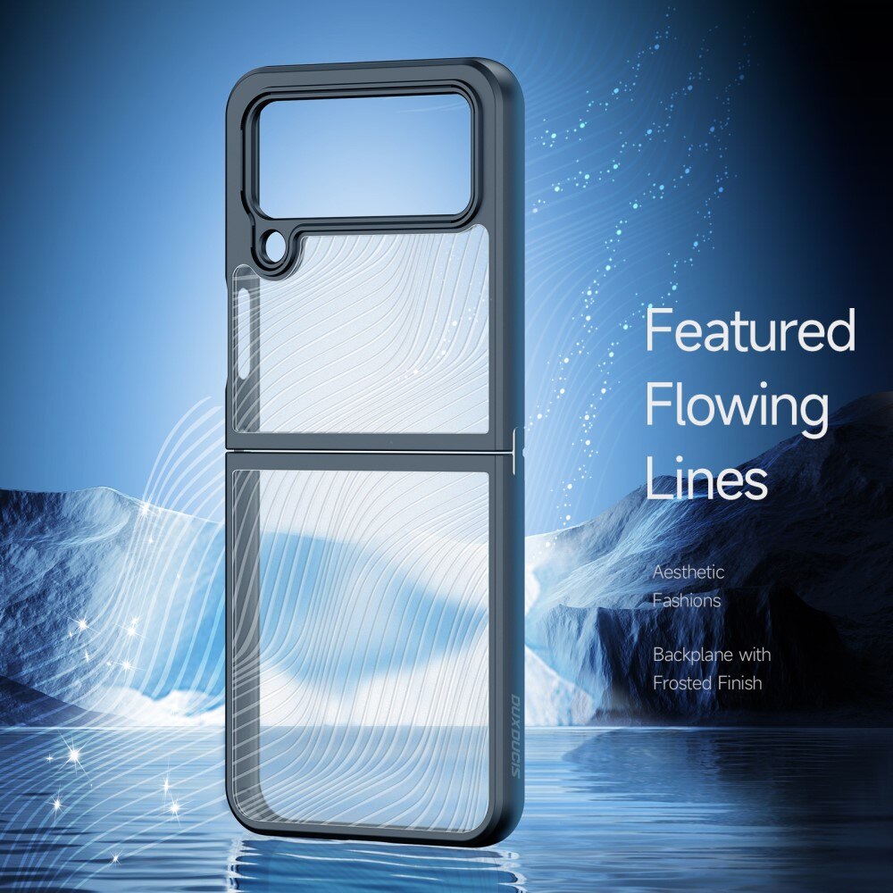 Aimo Series Coque Samsung Galaxy Z Flip 4 transparent