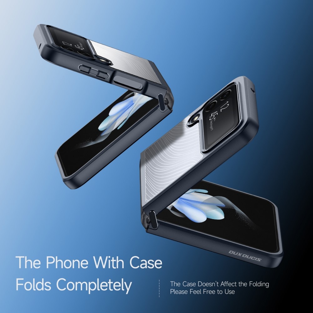 Aimo Series Coque Samsung Galaxy Z Flip 4 transparent