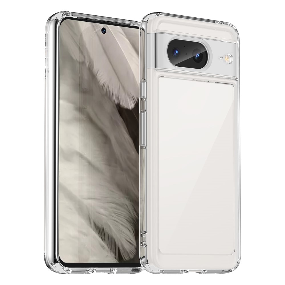 Coque Hybride Crystal Hybrid Google Pixel 8, transparent