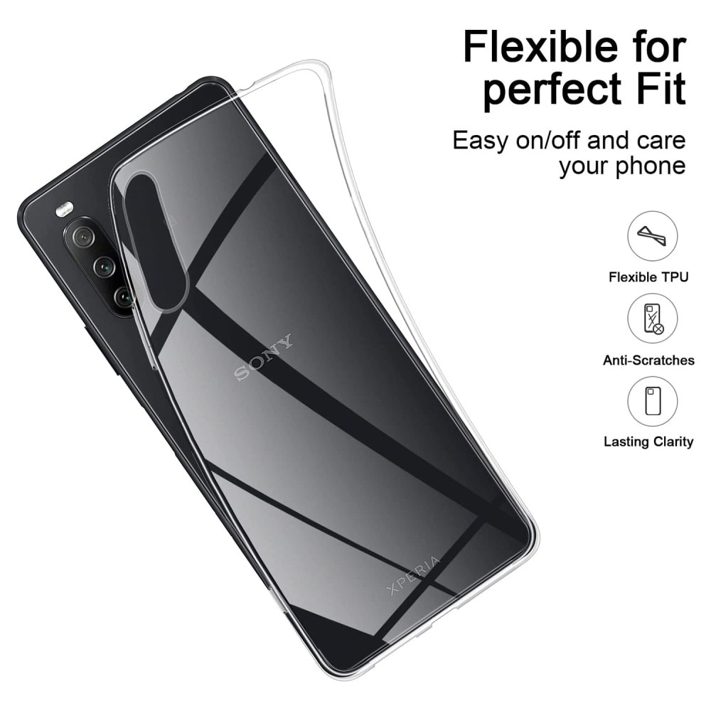 TPU Coque Sony Xperia 10 V, Transparent