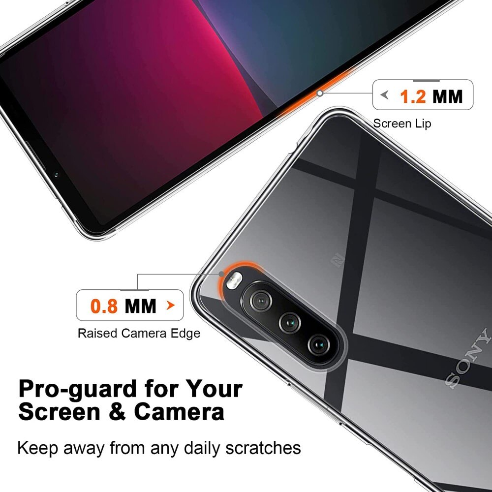 TPU Coque Sony Xperia 10 V, Transparent