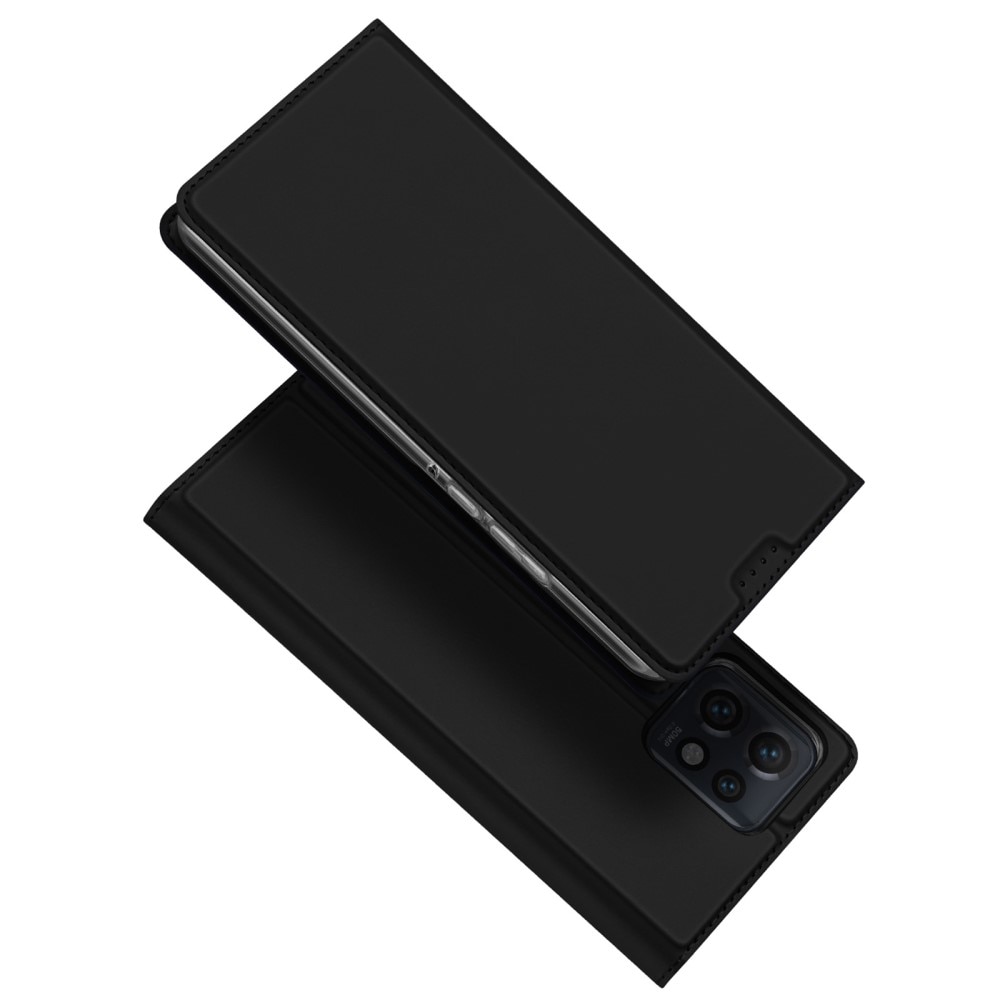 Étui portefeuille Skin Pro Series Motorola Edge 40 Pro, Black