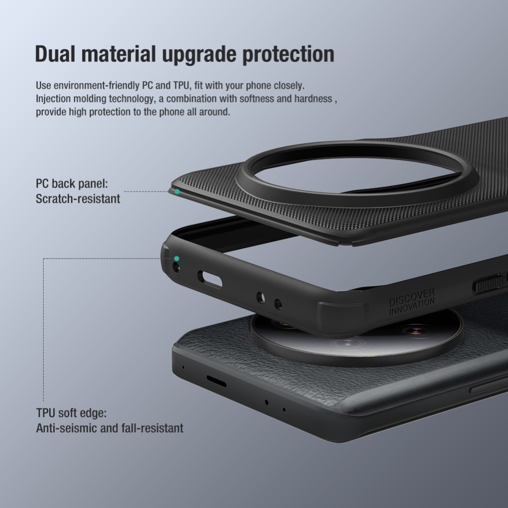 Super Frosted Shield Xiaomi 13 Ultra, noir