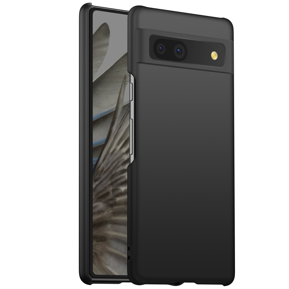 Coque dures caoutchoutées Google Pixel 7a, noir