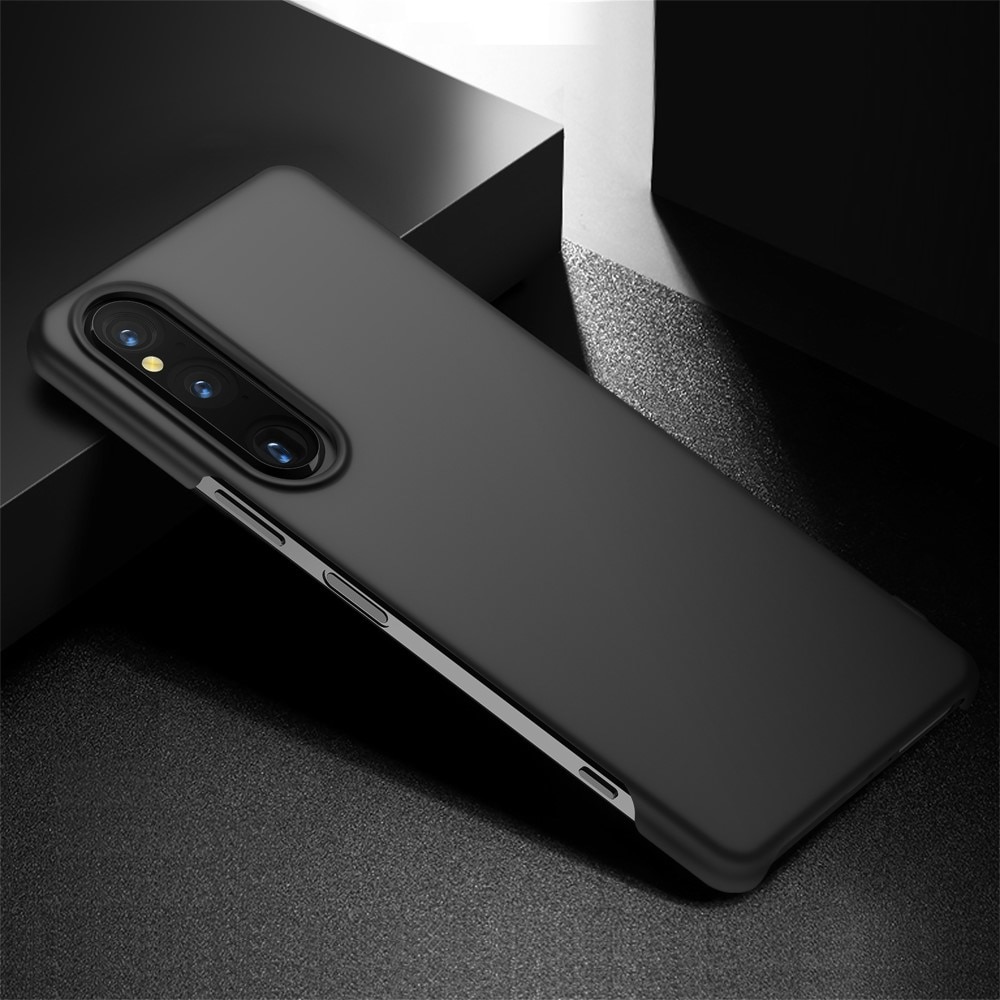 Coque dures caoutchoutées Sony Xperia 1 V, noir