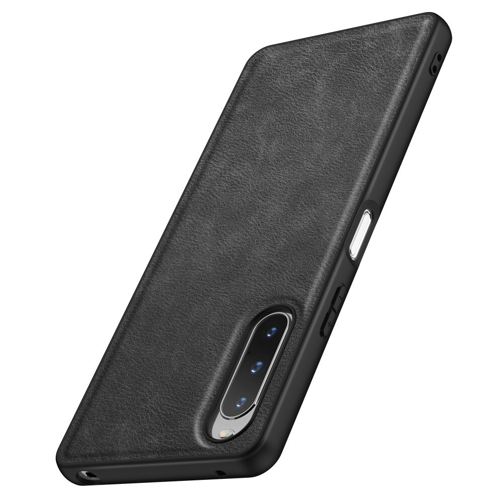 Coque en Cuir Sony Xperia 10 V noir