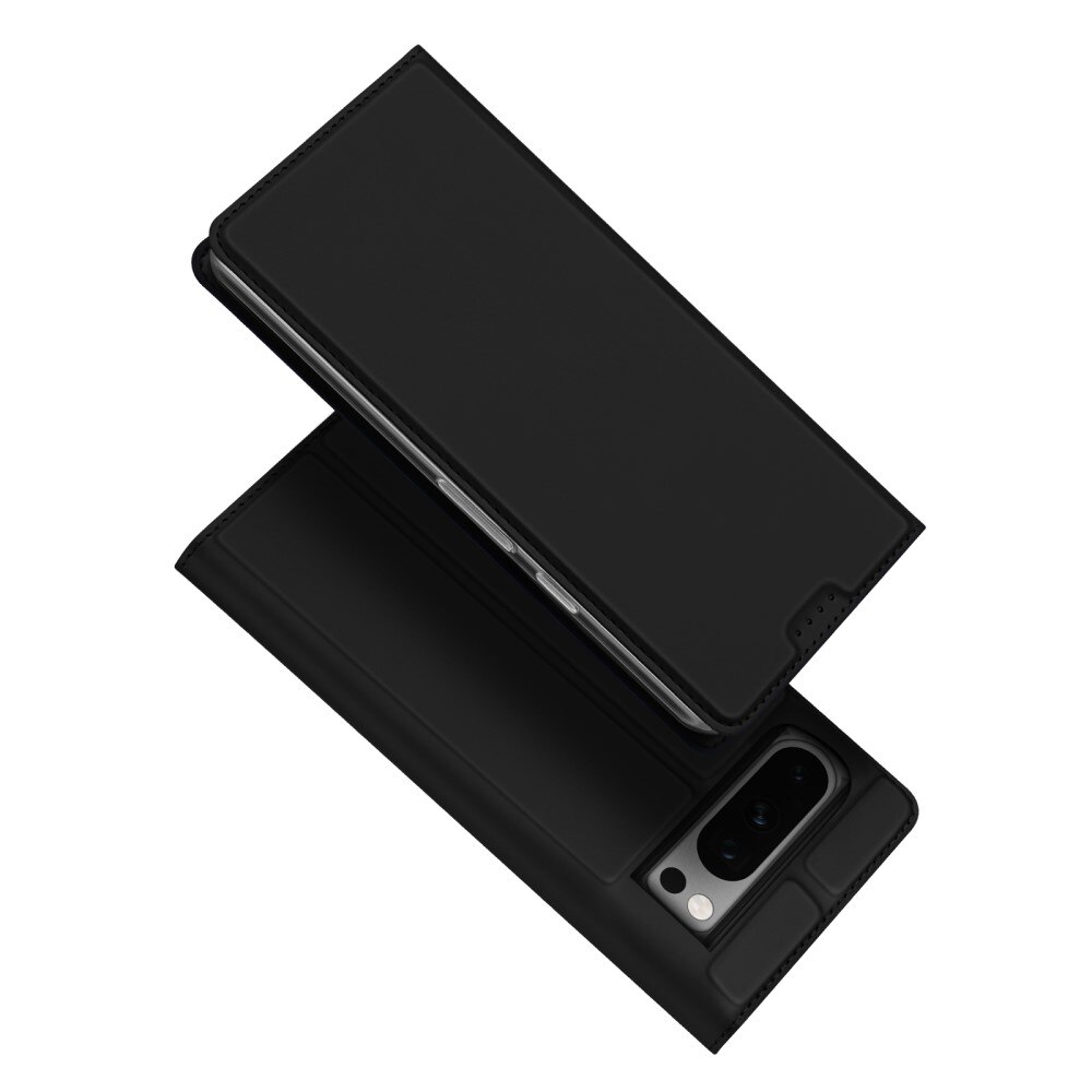Étui portefeuille Skin Pro Series Google Pixel 8 Pro, Noir