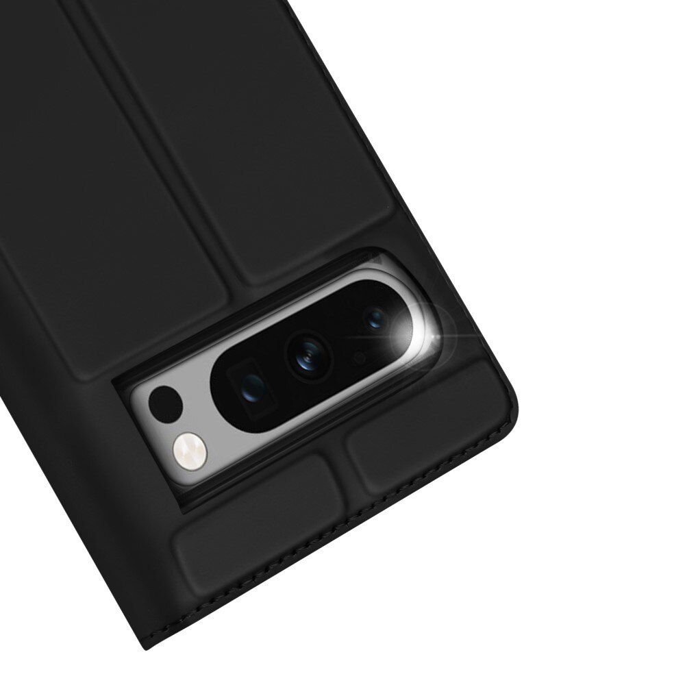Étui portefeuille Skin Pro Series Google Pixel 8 Pro, Noir