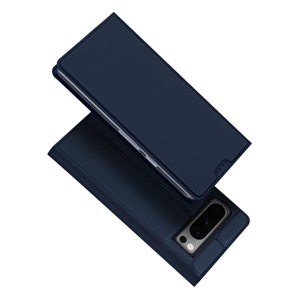 Étui portefeuille Skin Pro Series Google Pixel 8 Pro, Bleu