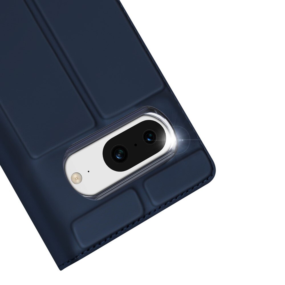 Étui portefeuille Skin Pro Series Google Pixel 8, Bleu