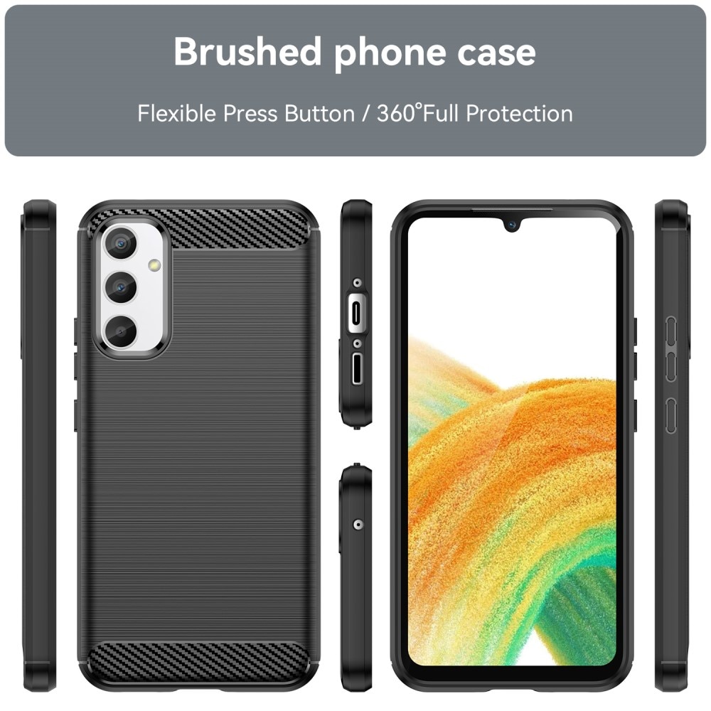 Coque TPU Brushed Samsung Galaxy A34, [FÄRG}