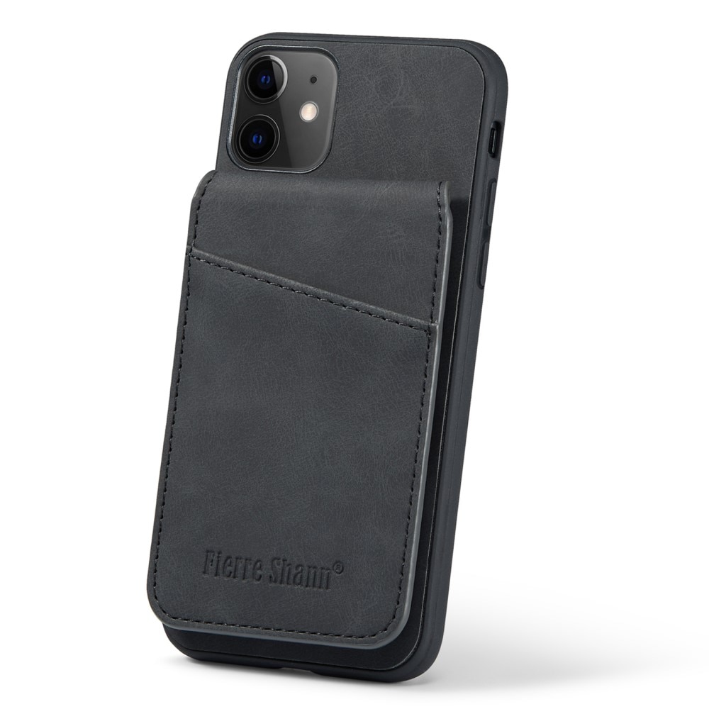 Coque avec plusieurs fentes anti-RFID iPhone 11, noir