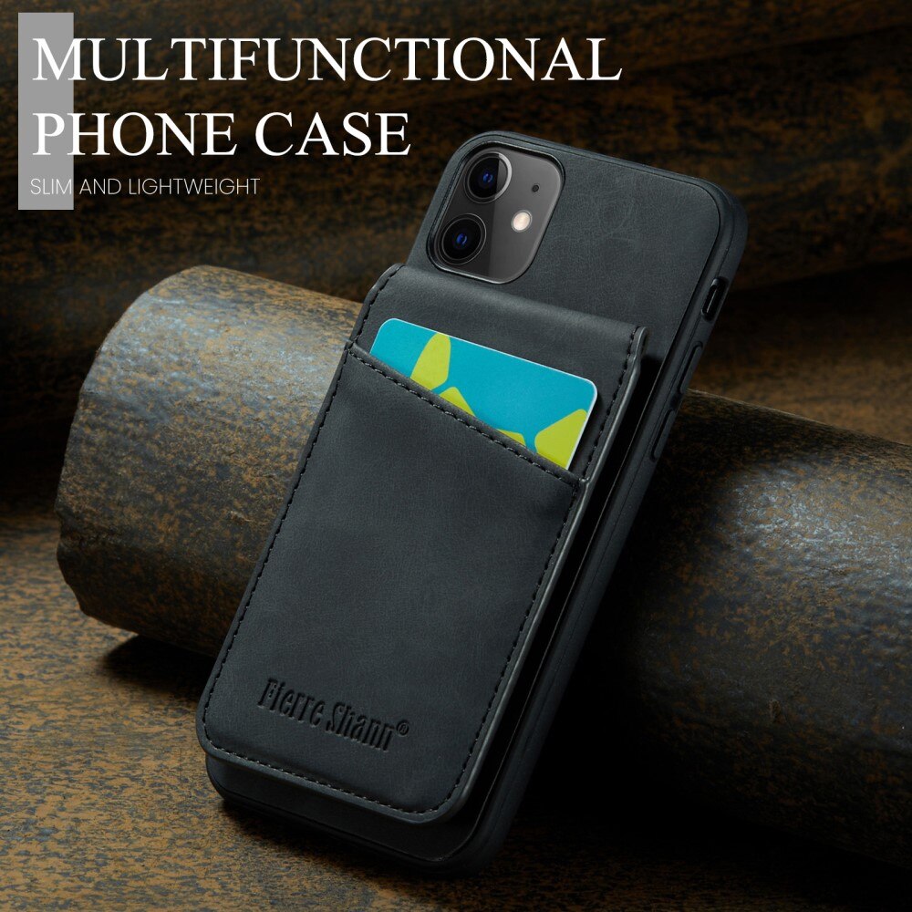 Coque avec plusieurs fentes anti-RFID iPhone 11, noir