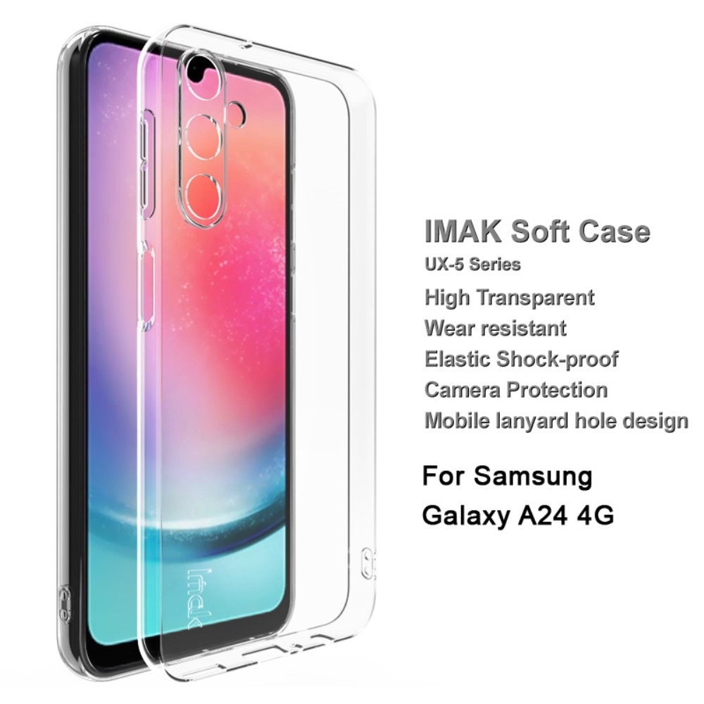 Coque TPU Case Samsung Galaxy A24, Transparent