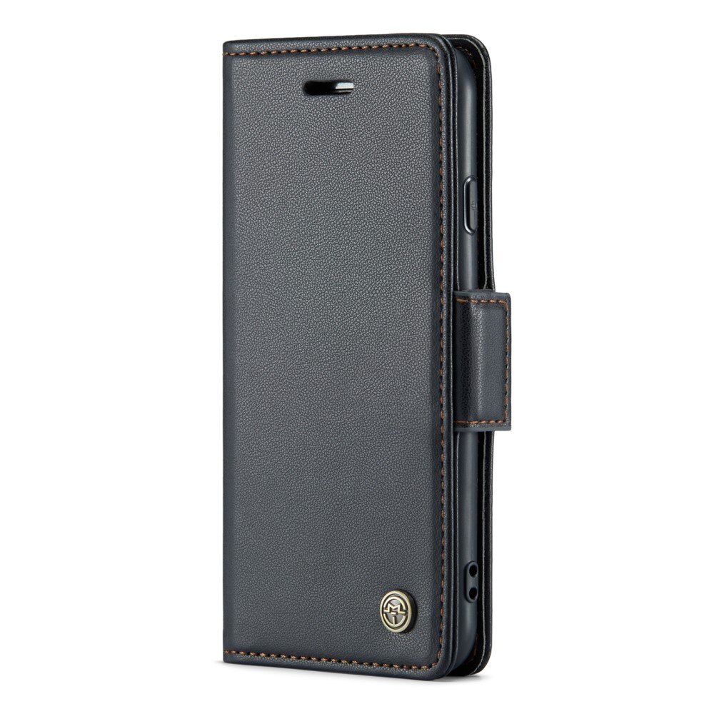 Étui portefeuille mince anti-RFID iPhone 7, Noir