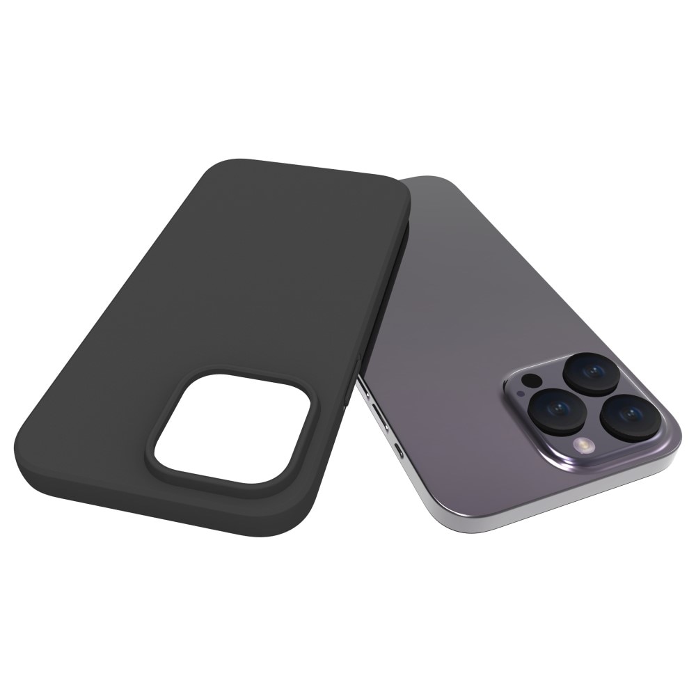Coque TPU iPhone 15 Pro Max, Noir