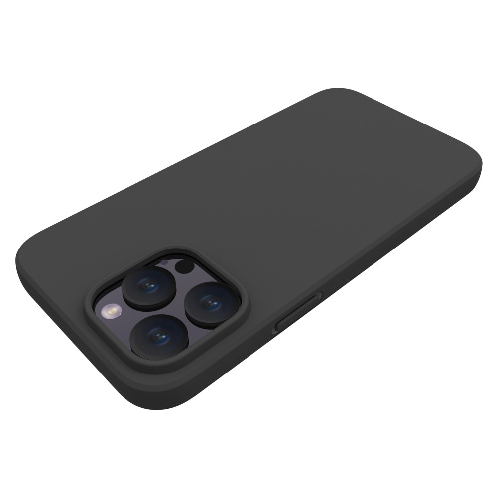 Coque TPU iPhone 15 Pro Max, noir