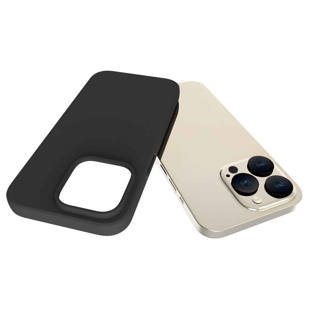 Coque TPU iPhone 15 Pro, Noir