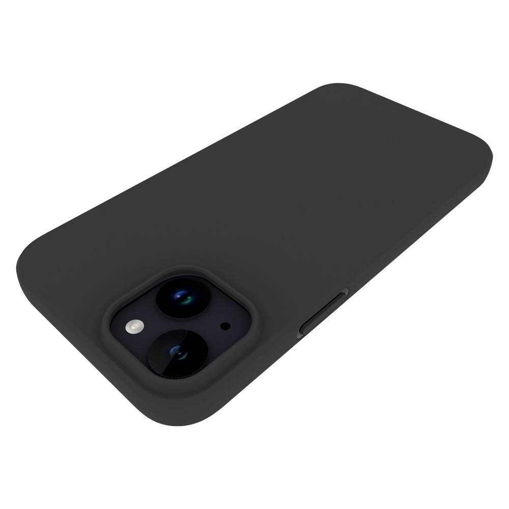 Coque TPU iPhone 15, noir