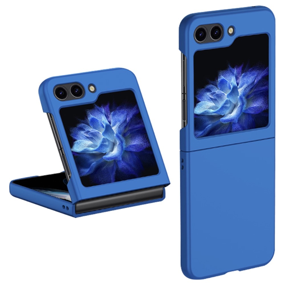 Coque dures caoutchoutées Samsung Galaxy Z Flip 5, bleu