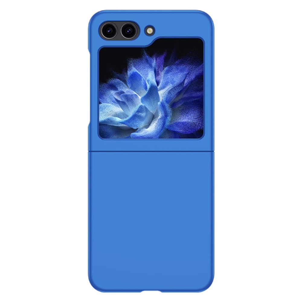 Coque dures caoutchoutées Samsung Galaxy Z Flip 5, bleu