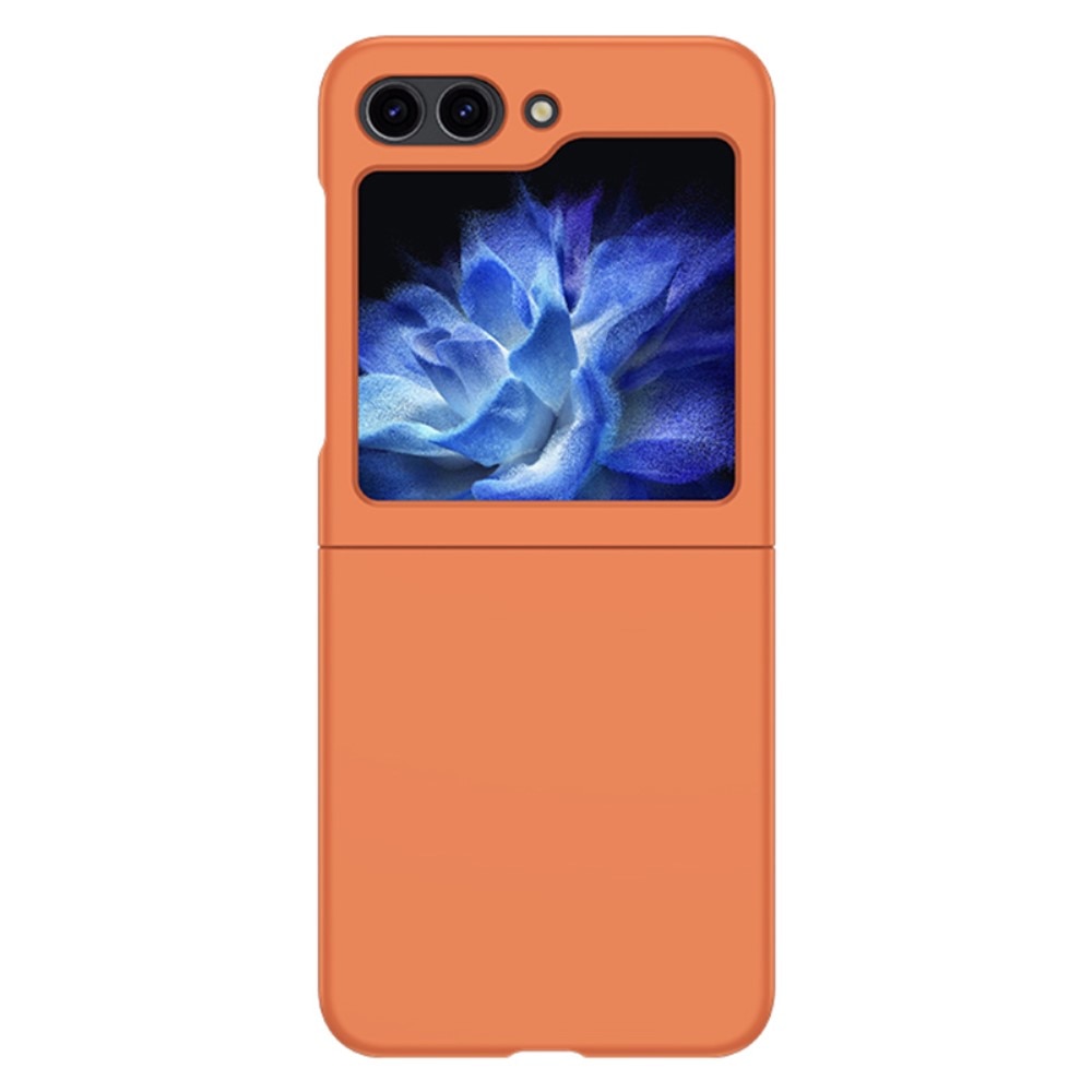 Coque dures caoutchoutées Samsung Galaxy Z Flip 5, orange