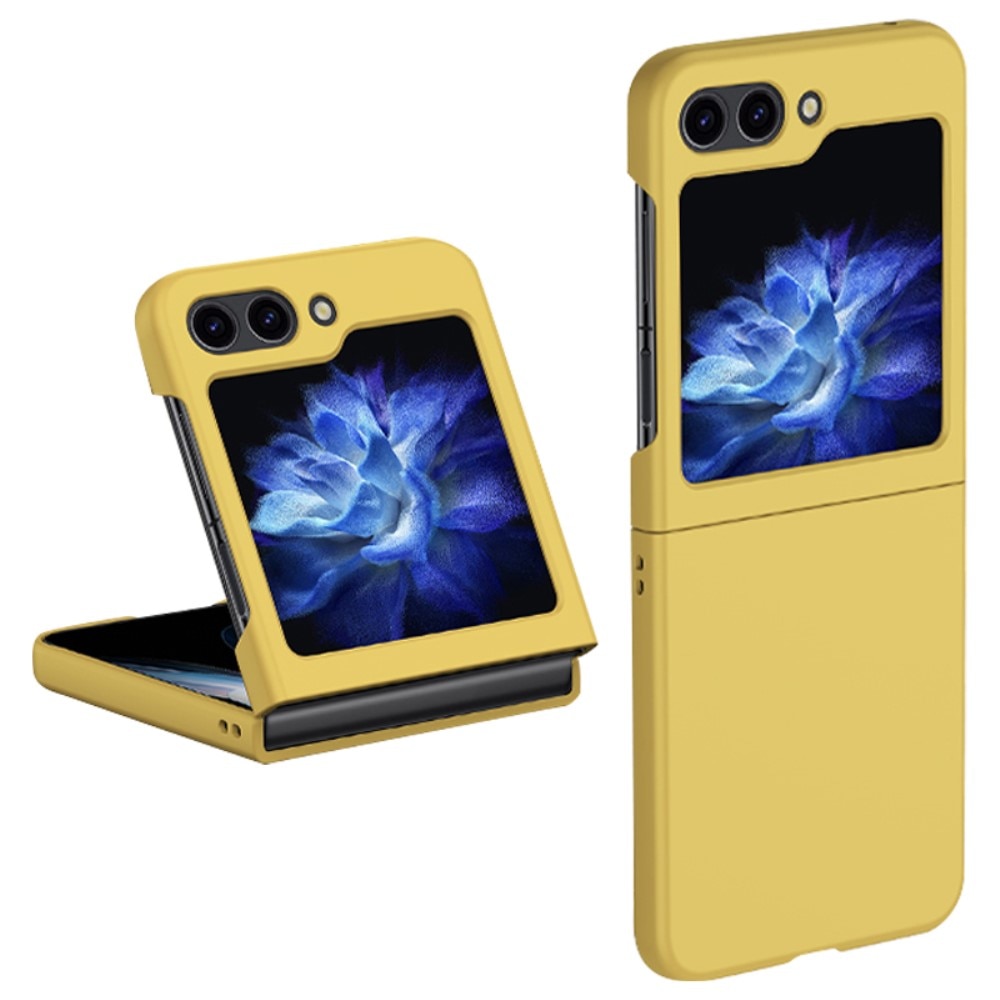 Coque dures caoutchoutées Samsung Galaxy Z Flip 6, jaune