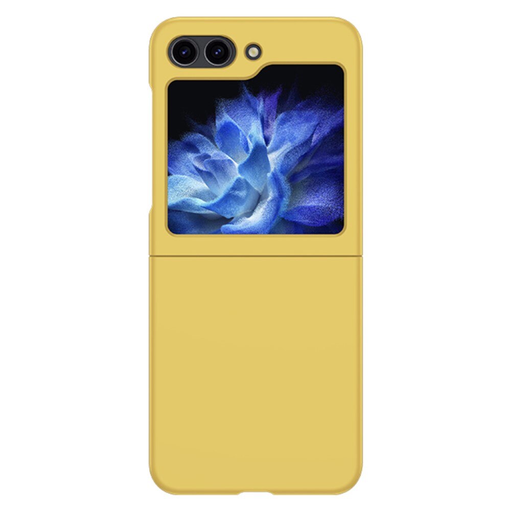 Coque dures caoutchoutées Samsung Galaxy Z Flip 5, jaune