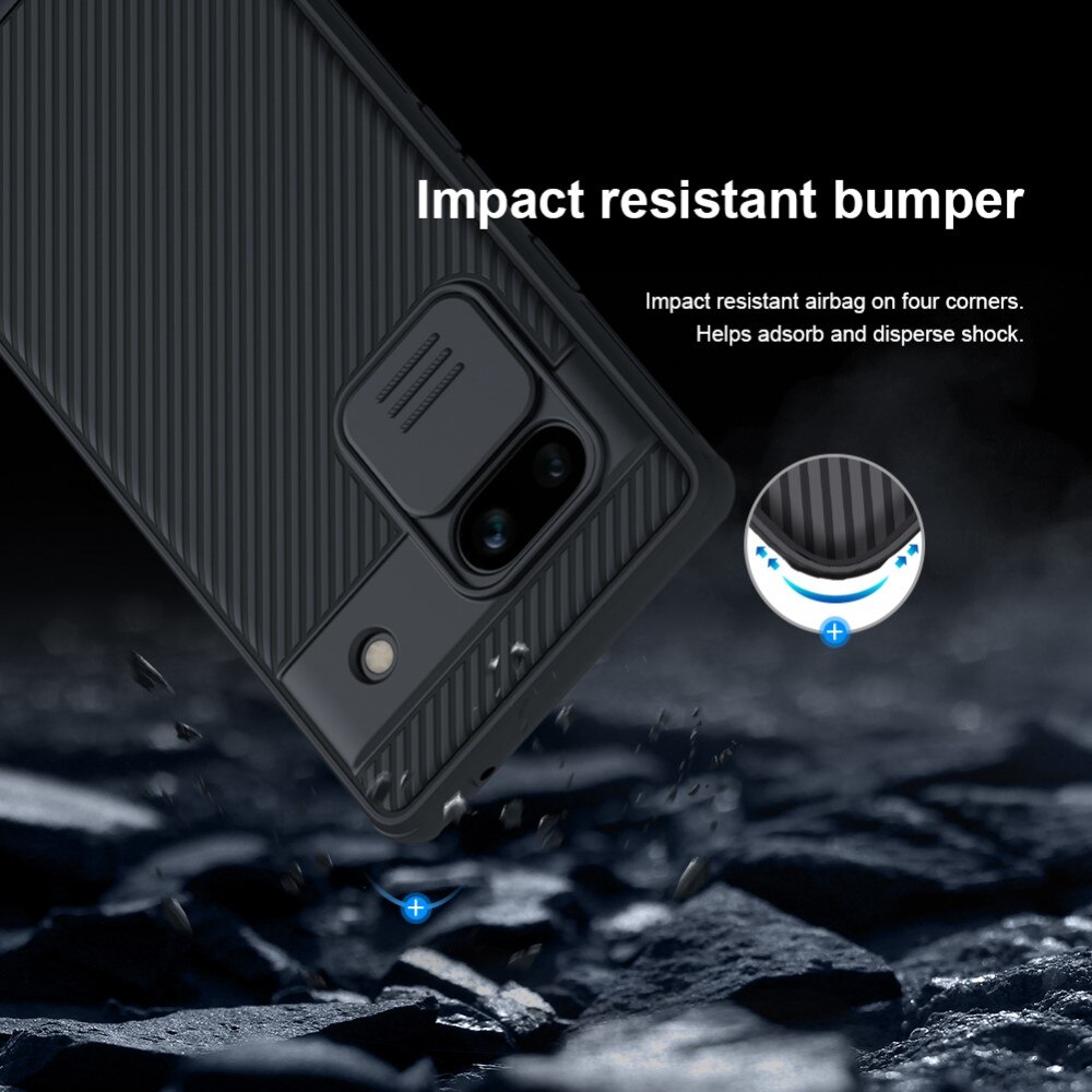 Coque CamShield Google Pixel 7a, Noir