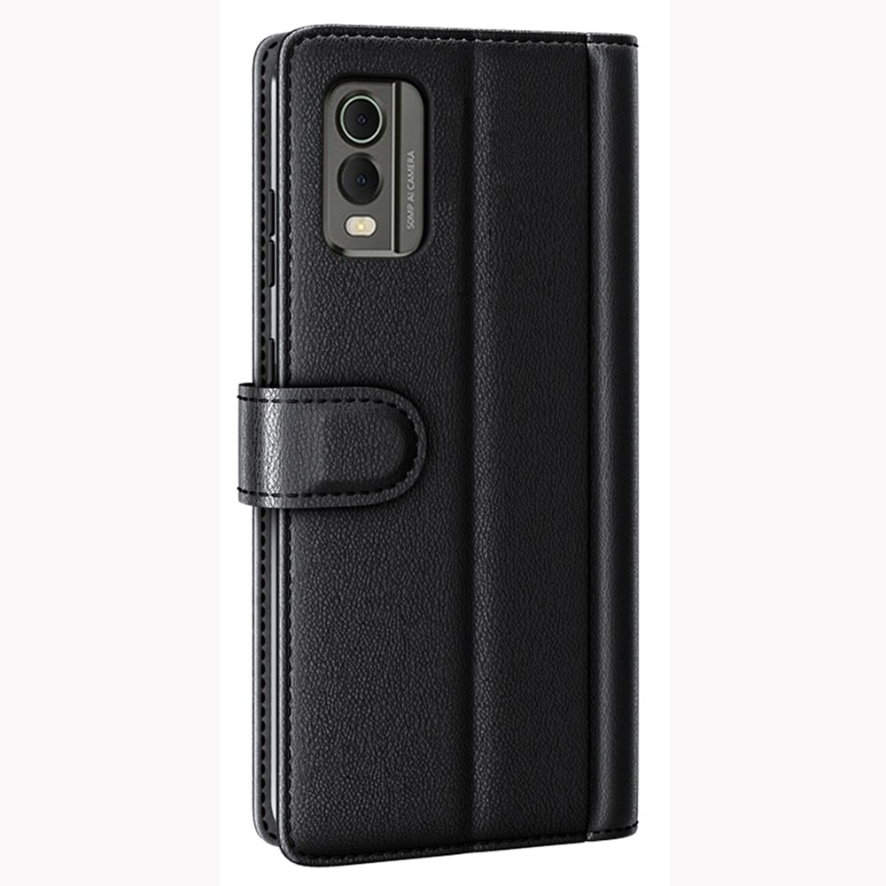 Étui en cuir veritable  Nokia C32, Noir