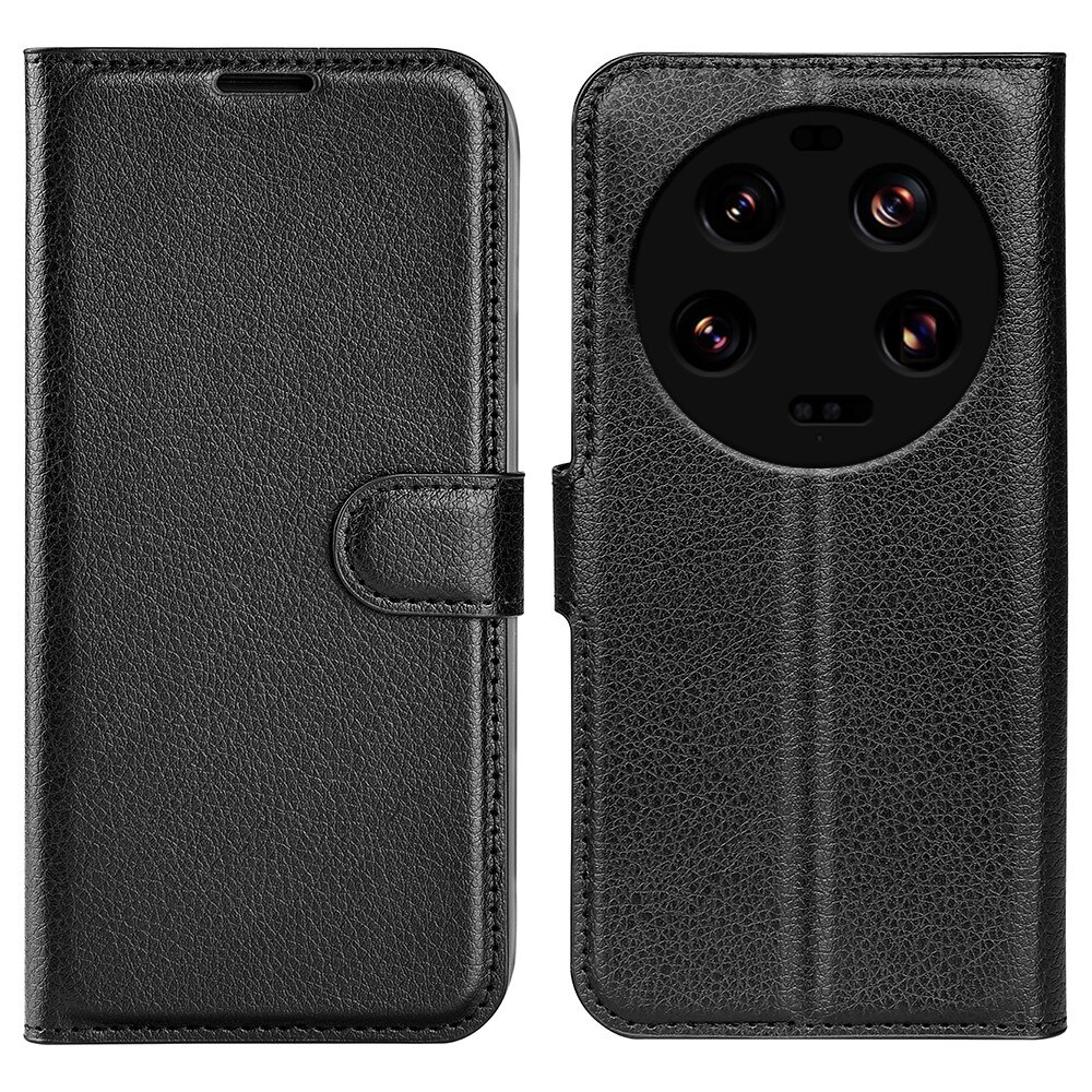 Coque portefeuille Xiaomi 13 Ultra, noir