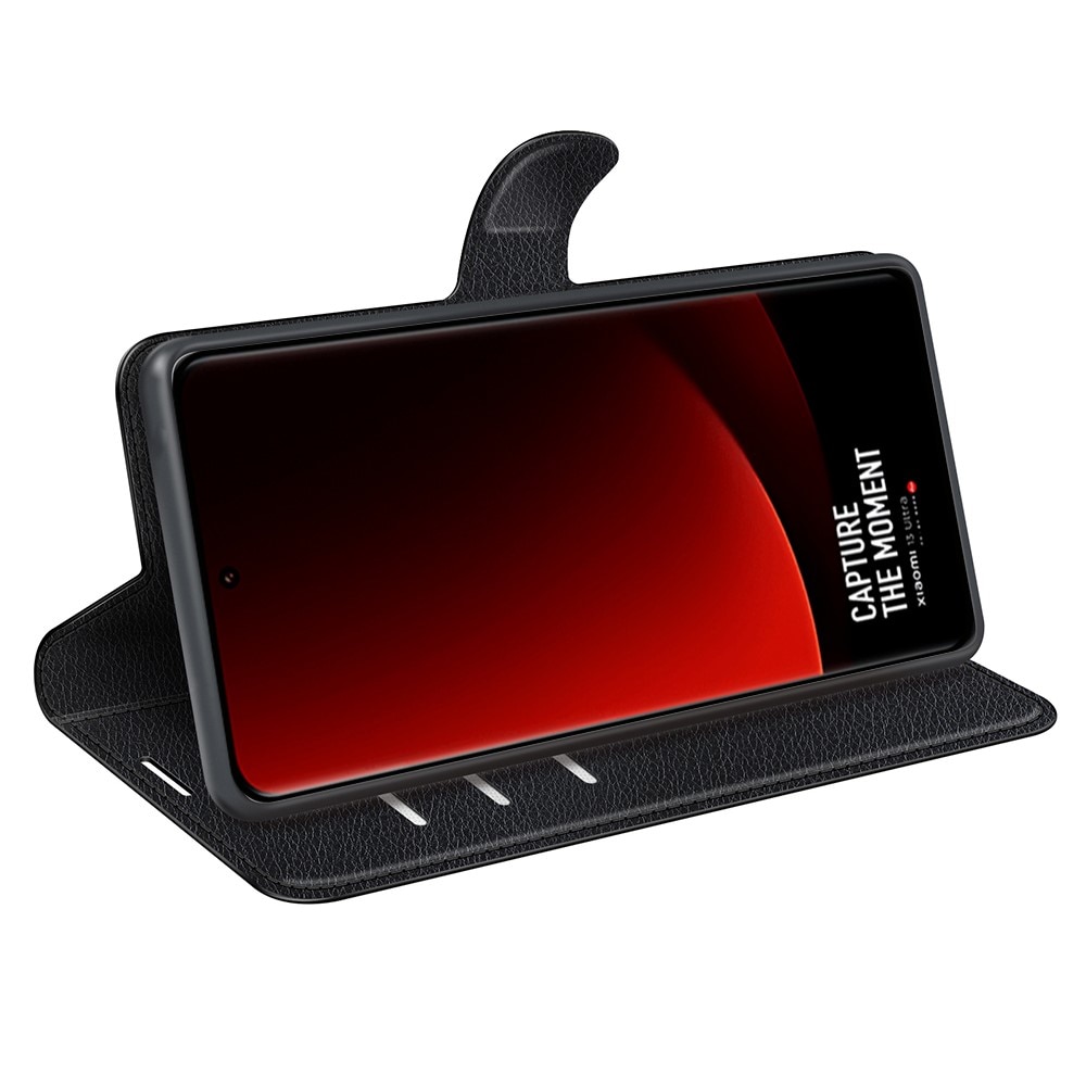 Coque portefeuille Xiaomi 13 Ultra, Noir