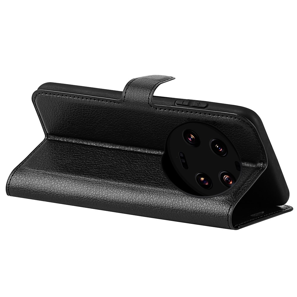 Coque portefeuille Xiaomi 13 Ultra, Noir