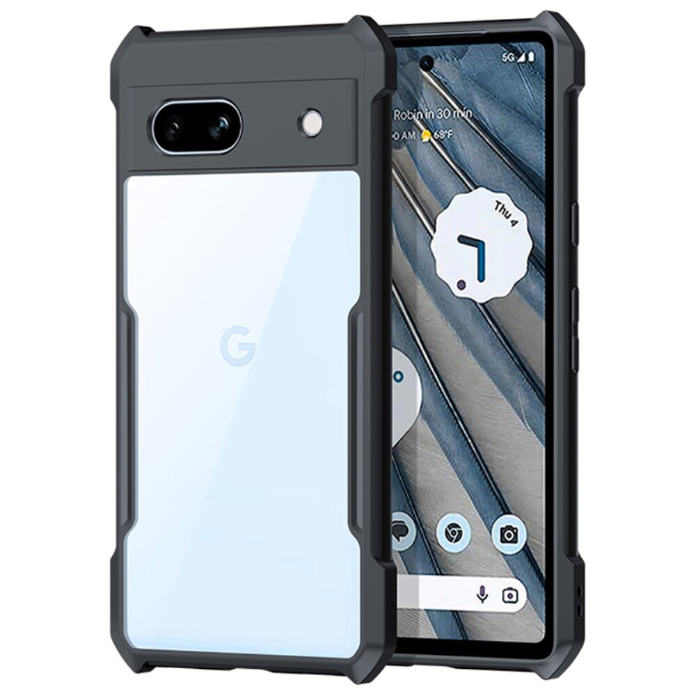 Coque Hybride Bumper Google Pixel 7a, noir