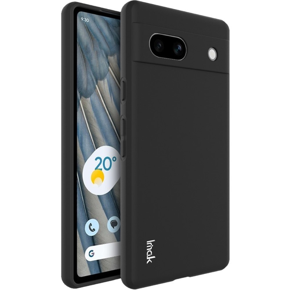 Coque Frosted TPU Google Pixel 7a, Black